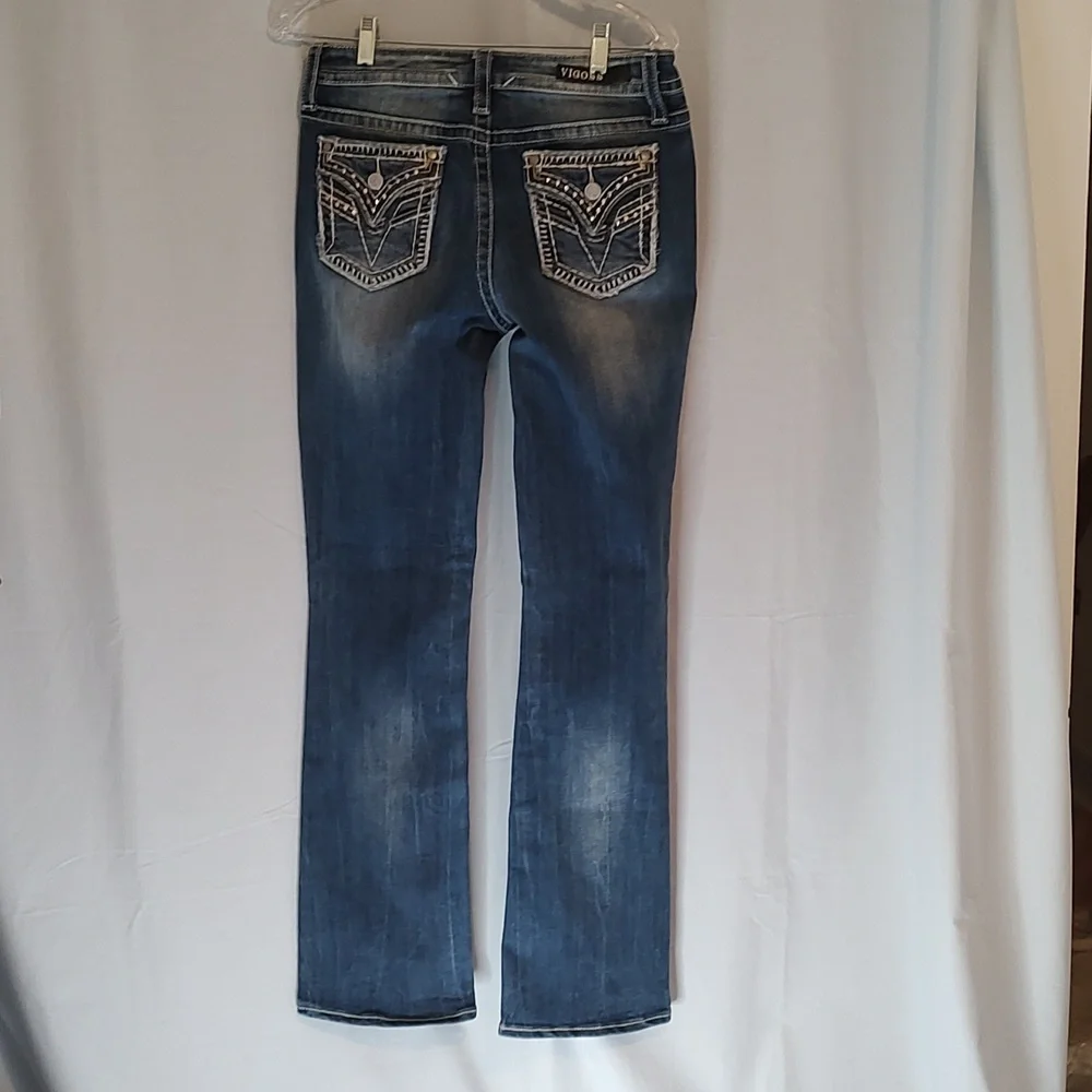 Vigoss slim boot Heritage Fit jeans Size 6 L32 - Picture 2 of 7